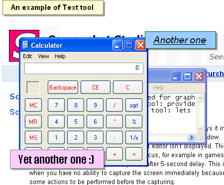 Text tool